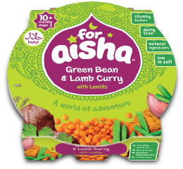 For Aisha halal toddler curry meal