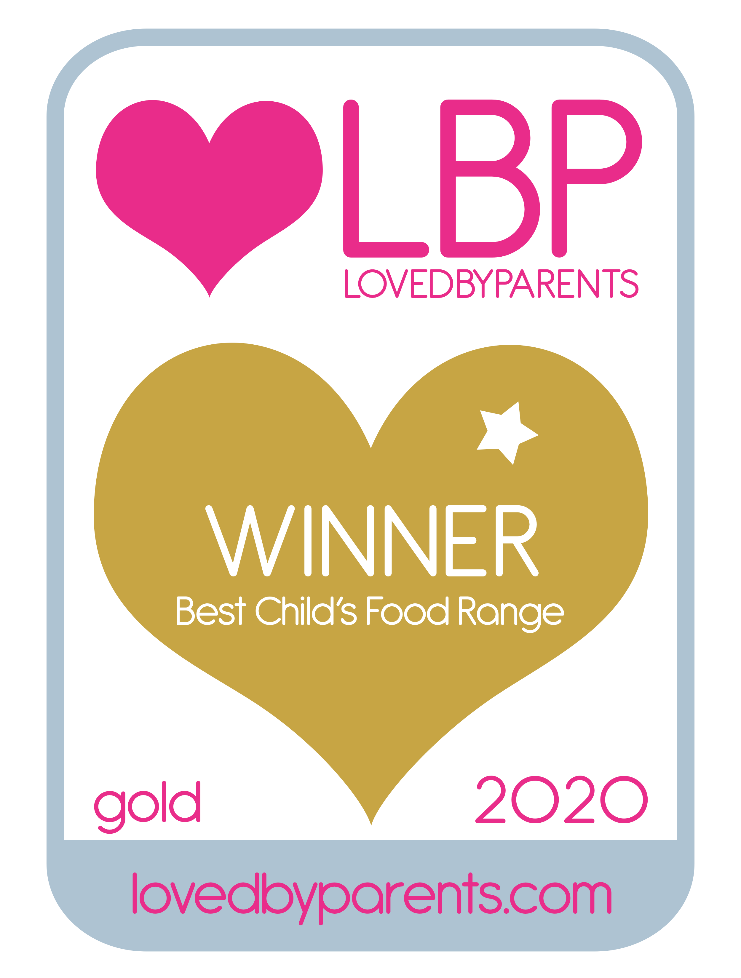 Best Child’s Food Range 2020 GOLD