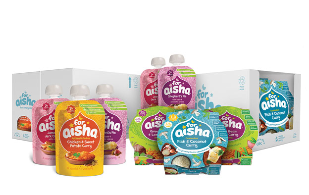 For Aisha various baby food range